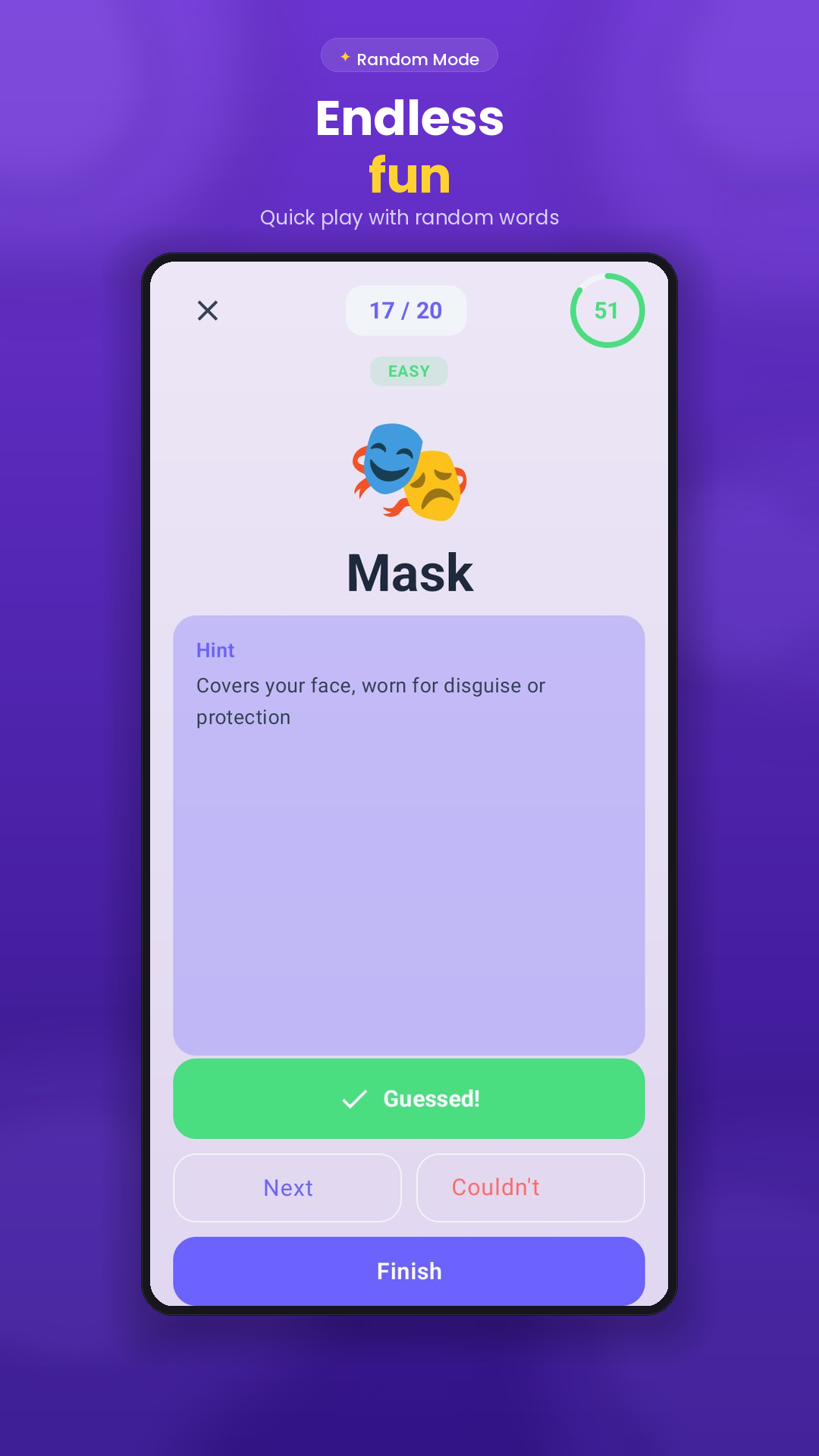 Charades - Categories